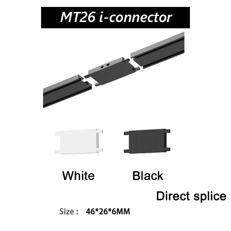 T26 Extra Smart Magnetic Track Light Dimmable Ceiling Surface Mount Aluminium LED DC48V Alexa Tuya Zigbee Flood Spot Black White