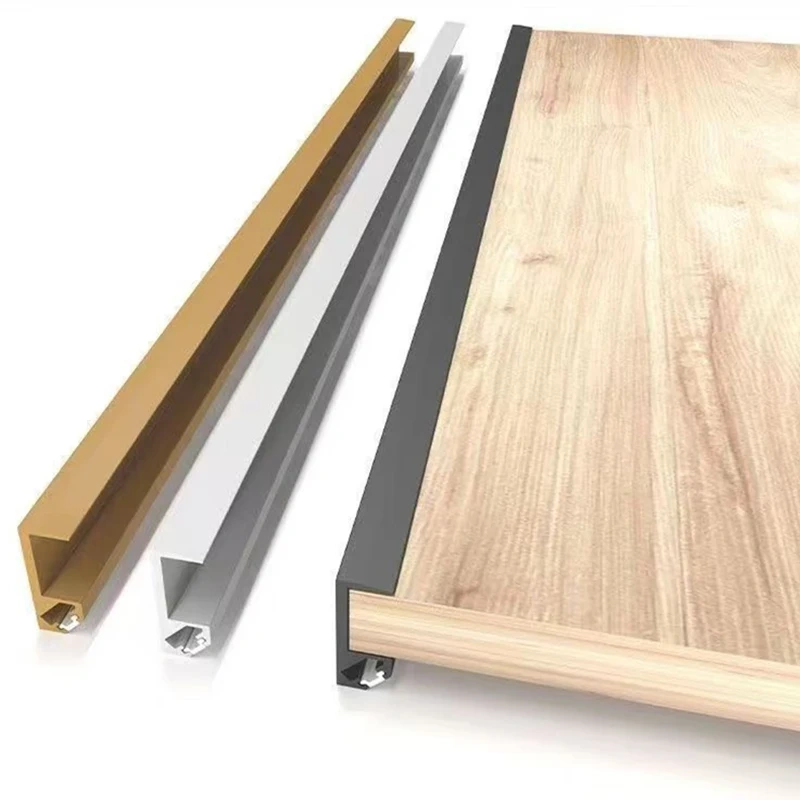 45° Oblique Cabinet Aluminum Profile 18mm Under Closet Light Led Hard Bar Strip For Bedroom Kitchen Recessed Bar Strip Light