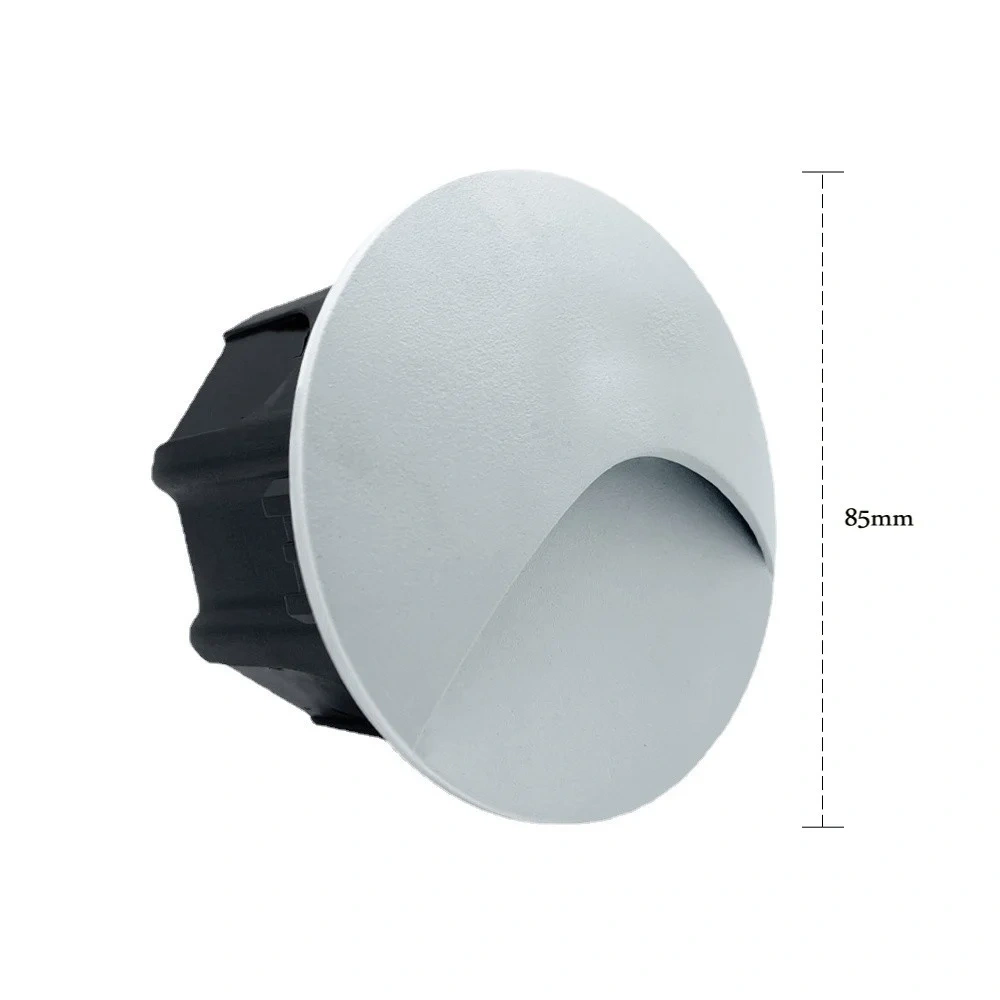 Outdoor Led Stair&Step Light 3W Waterproof Recessed Wall Corner Lamp For Home Landscape Pathway Stairway Garden Yard Footlight