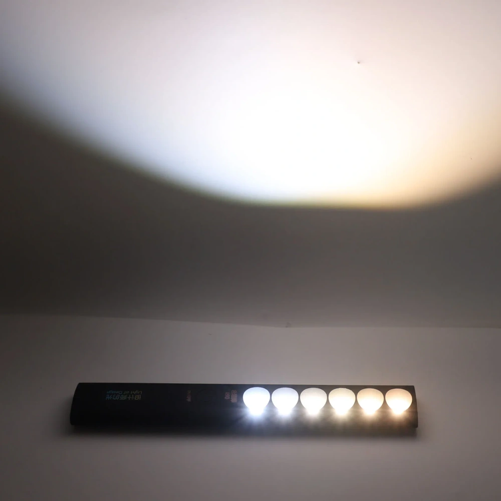 ZK40 Portable Color Temperature Lamp Stick Professional Rechargeable 2700K‑6000K 6 Modes Photography Light Wand