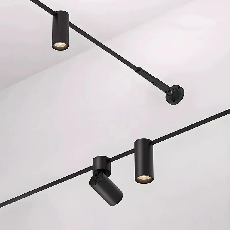 Diy Long LED Skyline Steel Strip Luminous Linear No Main Light Decoration, Modern Minimalist Creative Exhibition Hall Wall Light