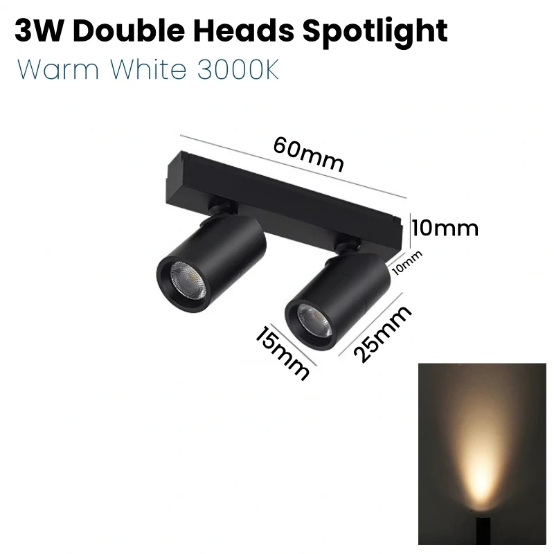 DC12V Mini LED Showcase Cabinet Lamp Magnetic Rail Jewelry Display Lamp Suface Mounted Exhibition Wardrobe Track Lighting System