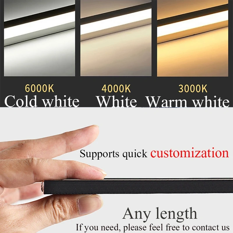 LED Under Cabinet Strip Light 45 Degree Beam Oblique Lighting Thin Built-in Layer Shelf Aluminum Profile DC12V DuPont Bar Lamp