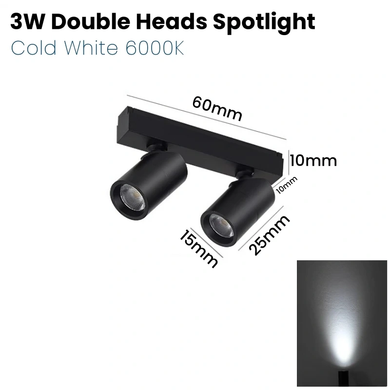 DC12V Mini LED Showcase Cabinet Lamp Magnetic Rail Jewelry Display Lamp Suface Mounted Exhibition Wardrobe Track Lighting System