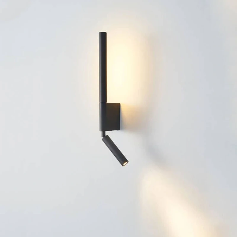 Wall Light Adjustable Bedside Decor Wall Lamp up down Led Wall Sconce, Alumiunm Light Fixture for Bedroom Bedside Living Room