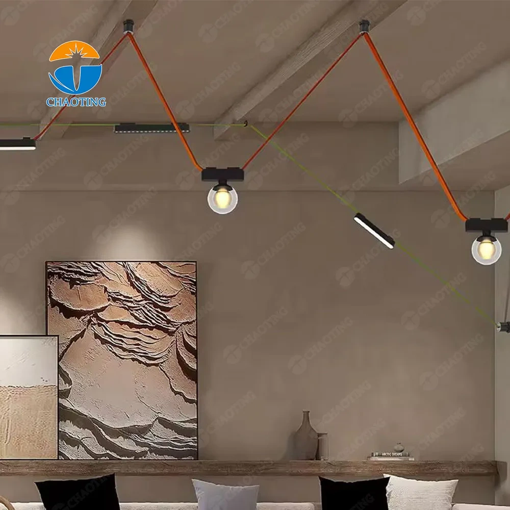 New Design Flexible Soft Belt Track System Lights 48V Conductive Textile Ribbon Flexibility Linear Rail Led Magnetic Track Light
