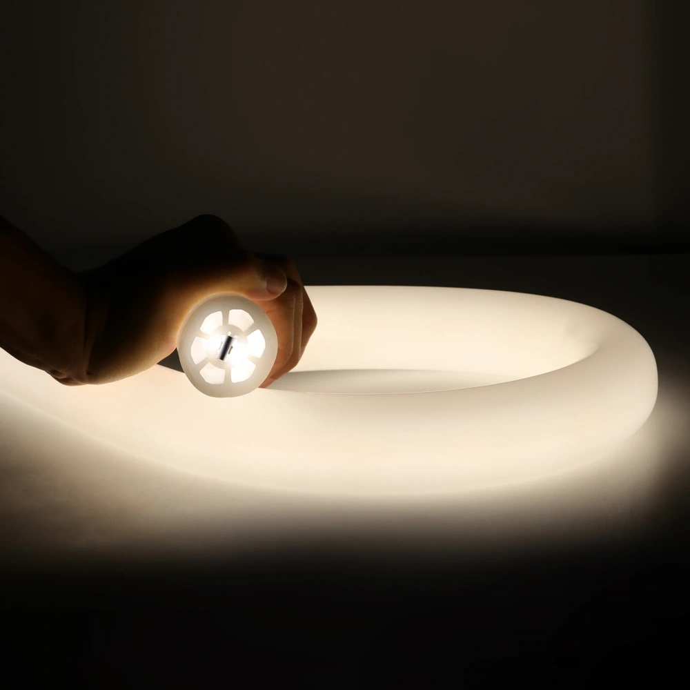 IP67 Waterproof Silicone Neon Light Rope Lights 40 Diameter Round Shape Led Neon Tube for Wall Decoration