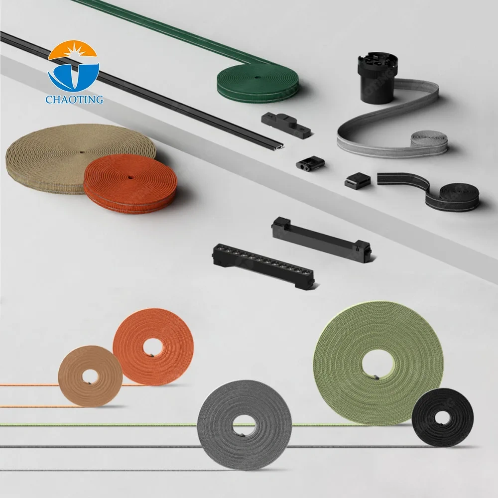 New Design Flexible Soft Belt Track System Lights 48V Conductive Textile Ribbon Flexibility Linear Rail Led Magnetic Track Light