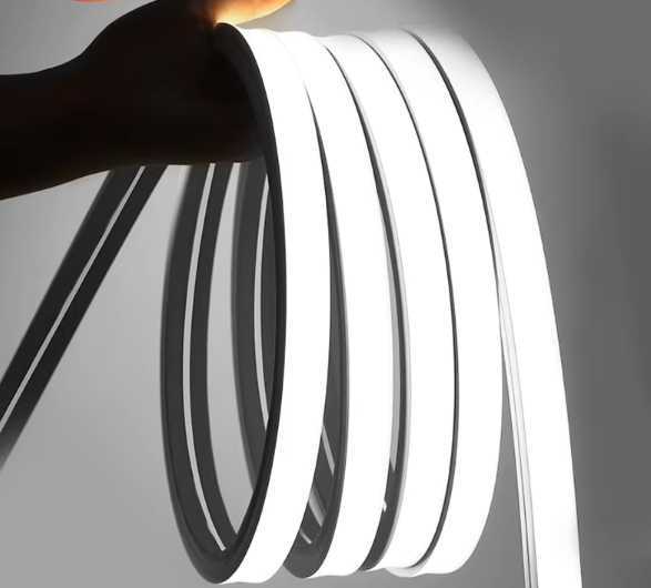 1010 Flexible 1212  White LED Strip 12V 24V Neon Rope Light Outdoor Contour Stair Lamp Flexible Light Strip