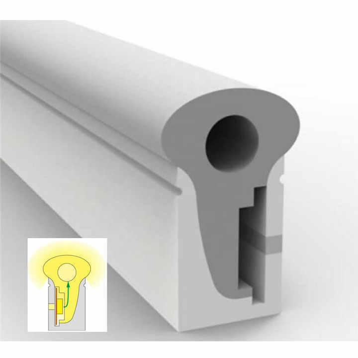 LED Neon Flexible Silicone Tube for SMD 5050 2835 3528 Bright Neon Light Strip for Signs and Decorations