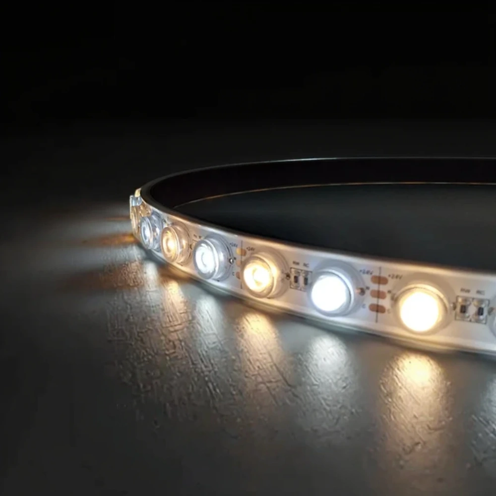New Arrival Multiple Angles CCT Flexible Wall Washer LED Strip Light DC24V SMD5050 42Leds/m IP67 Waterproof Wall Washer Copper