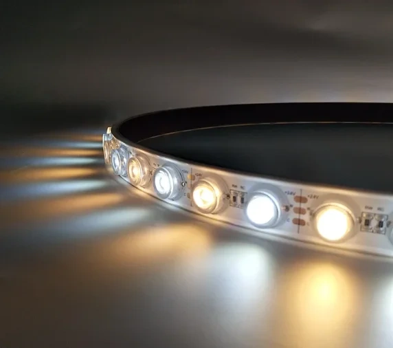 New Arrival Multiple Angles CCT Flexible Wall Washer LED Strip Light DC24V SMD5050 42Leds/m IP67 Waterproof Wall Washer Copper