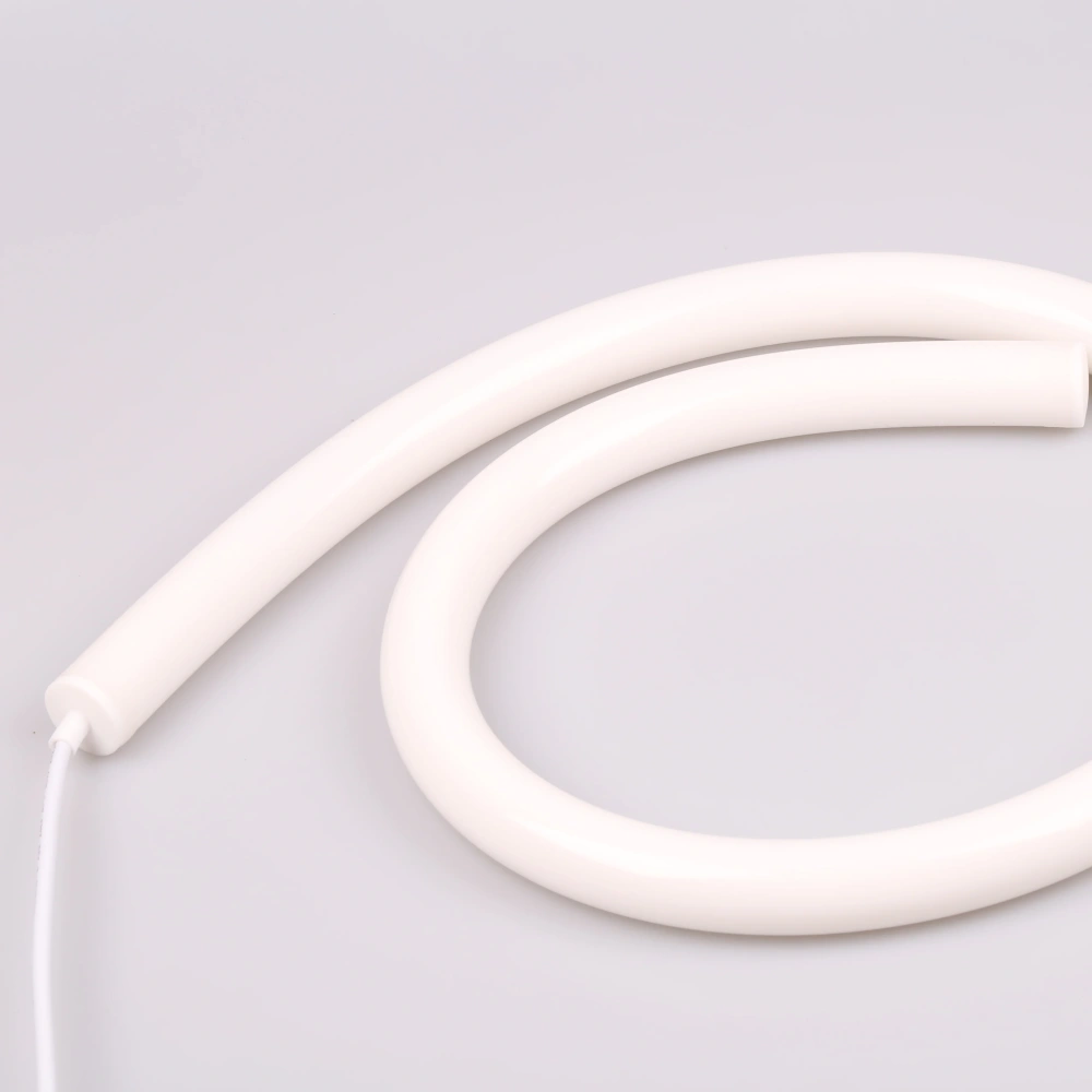 12/24V Smart RGB+IC  All Around Bending 360 Degree Food Grade Silicone  D25  Neon Flex Lights for Hotel Bars Dec