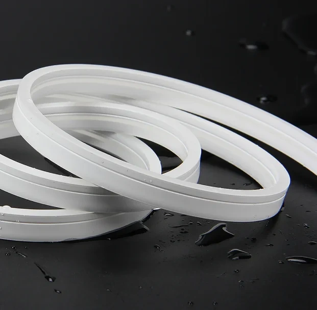 Popular 0410 White Neon Tube 5mm Width LED Neon Strip for Decoration Voice Control Copper Body