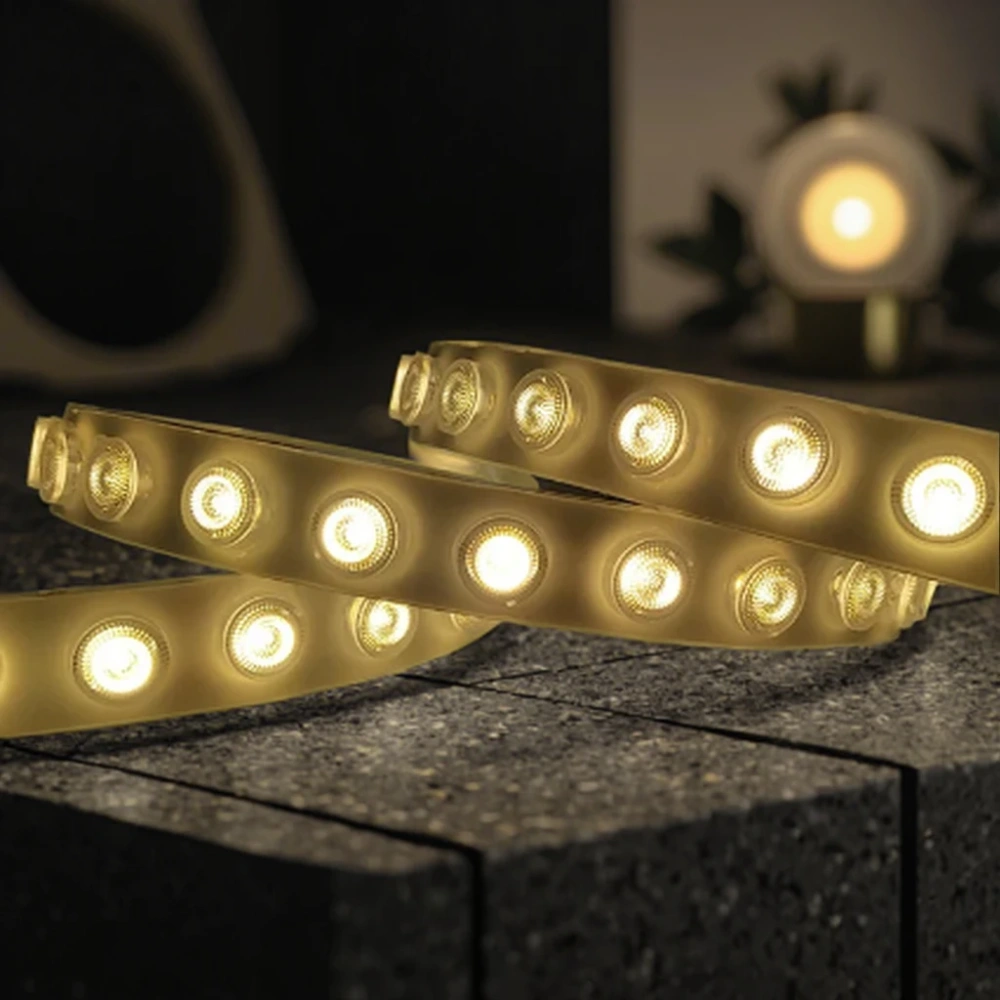 New Arrival Multiple Angles CCT Flexible Wall Washer LED Strip Light DC24V SMD5050 42Leds/m IP67 Waterproof Wall Washer Copper