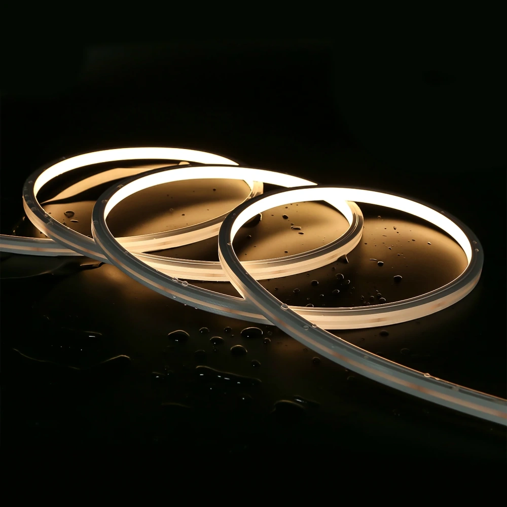 1010 Flexible 1212  White LED Strip 12V 24V Neon Rope Light Outdoor Contour Stair Lamp Flexible Light Strip