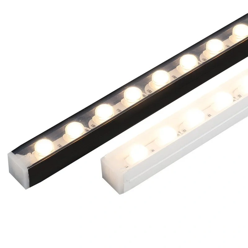 16*16MM Flexible Wall Washer 24V Forward Curved Side Curved LED Lens Light bar Curved Surface Arc Seamless Splicing Waterproof