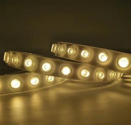 New Arrival Multiple Angles CCT Flexible Wall Washer LED Strip Light DC24V SMD5050 42Leds/m IP67 Waterproof Wall Washer Copper