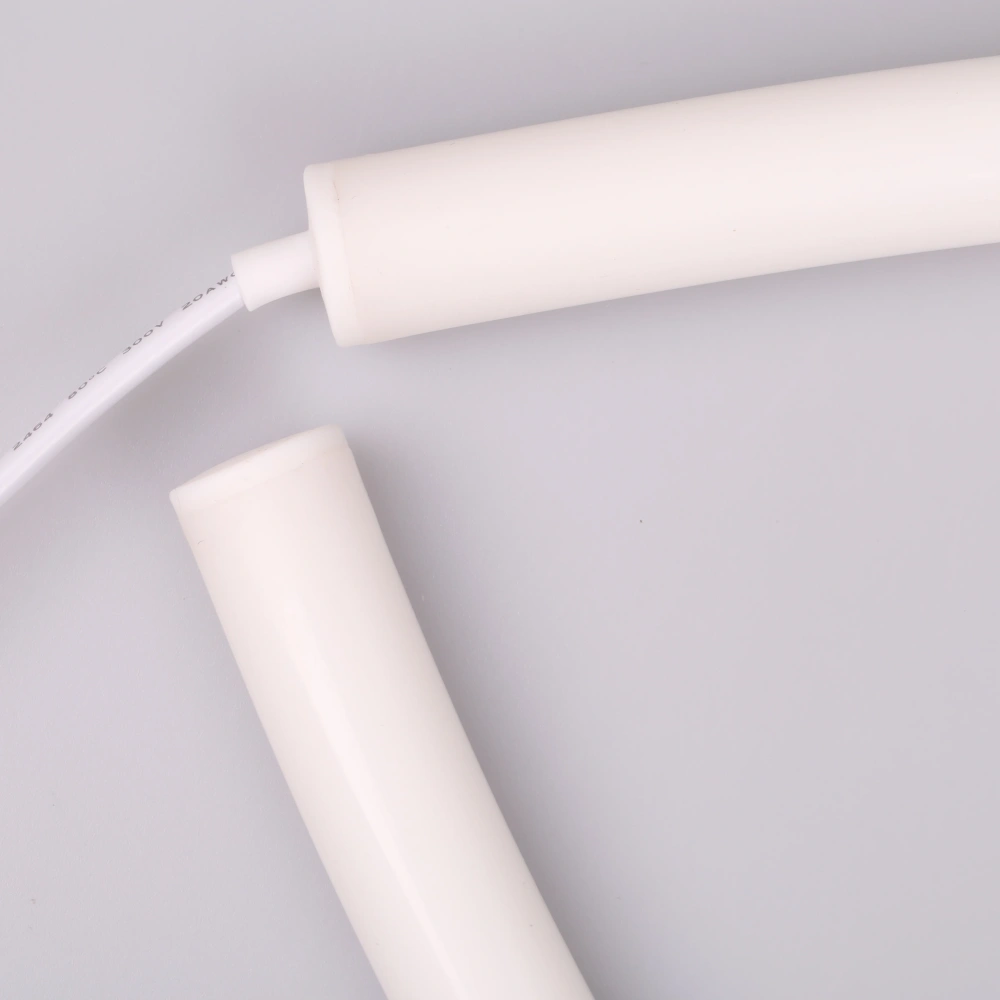 White Light 360-degree Circular Flexible Silicone Neon Strip Arbitrary Modeling Flexible Neon Light Led  Colored Lights 	rgb
