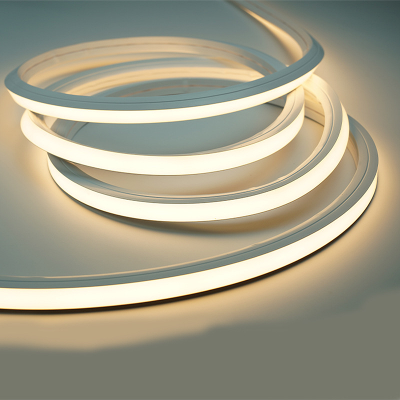 1010 Flexible 1212  White LED Strip 12V 24V Neon Rope Light Outdoor Contour Stair Lamp Flexible Light Strip
