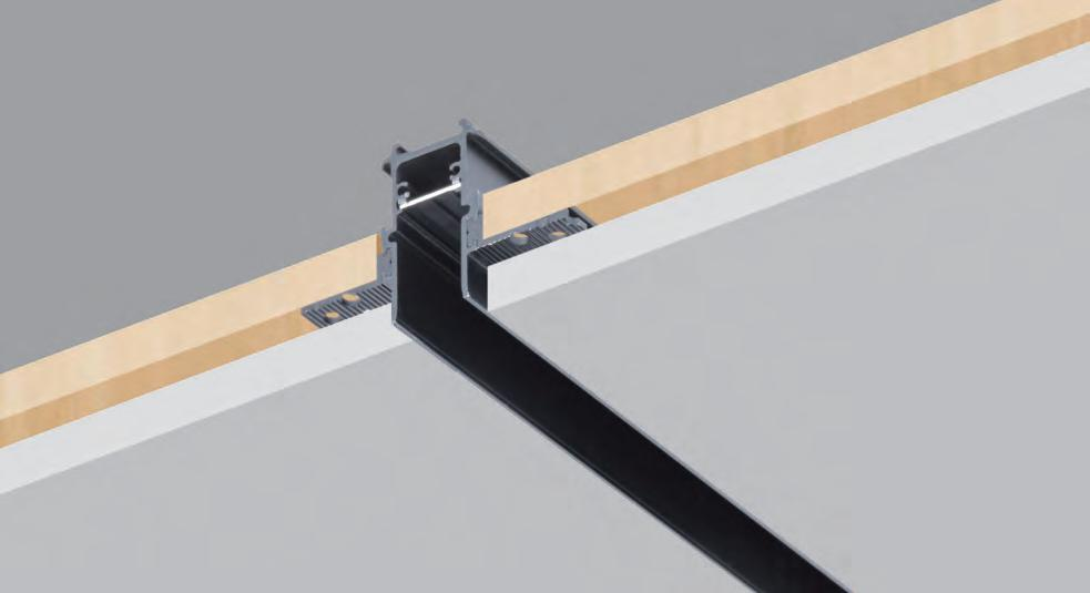 customized 16mm series bottom line magnetic track rail