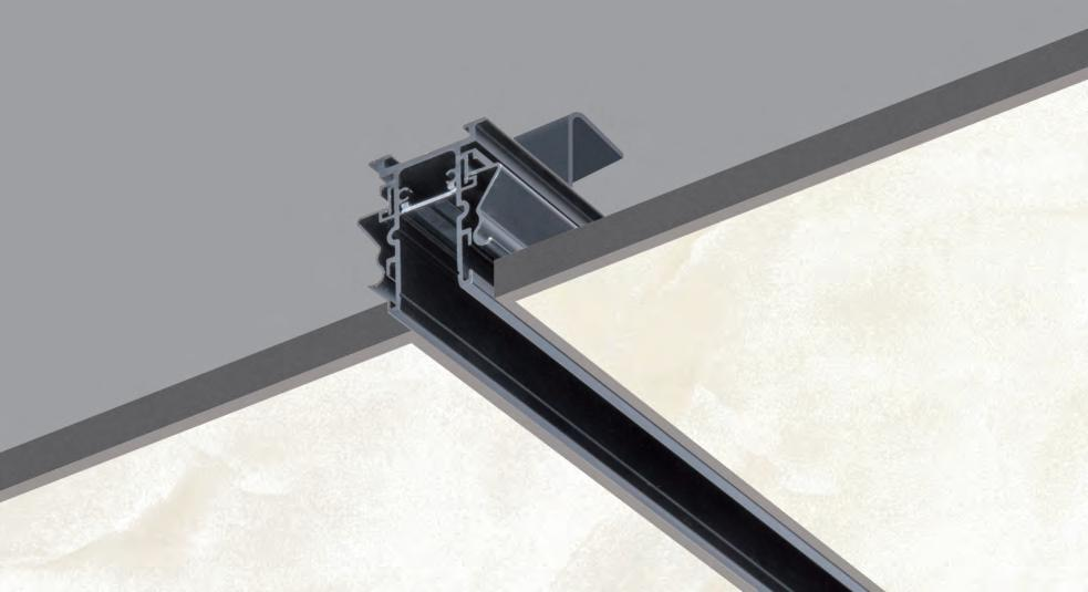 customized 16mm series bottom line magnetic track rail