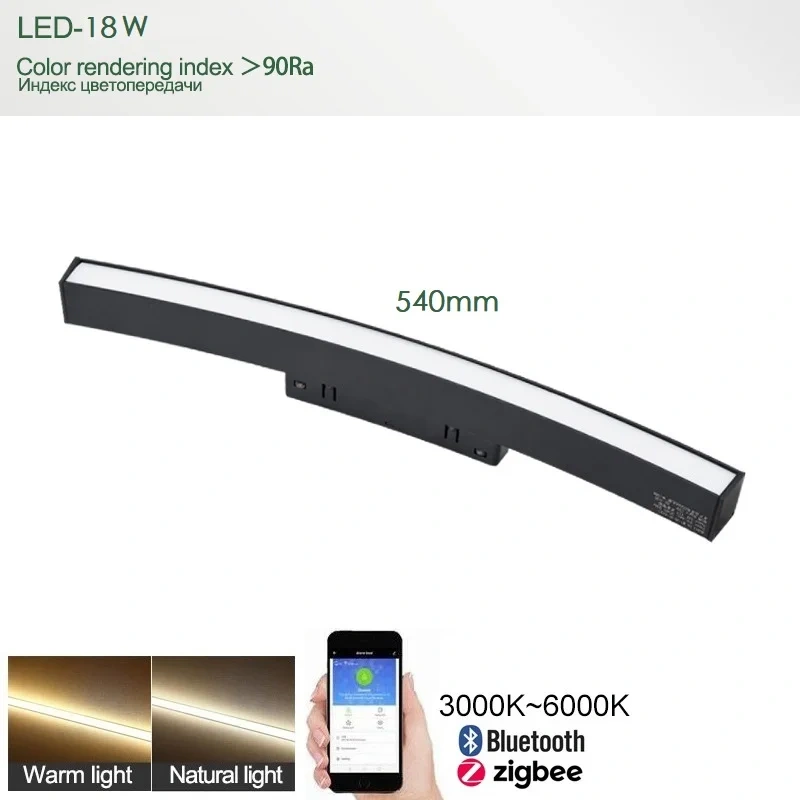 N8 Modern Round Magnetic Track Lights design led Lamp Magnetic Rail Ceiling System Indoor Track Lighting Spot Rail Spotlights