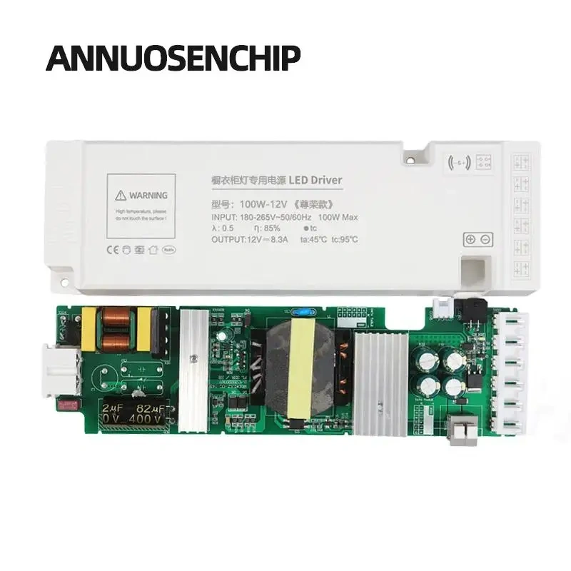 LED Cabinet Driver Power Supply 220V AC / DC 12V 24V 6 DuPont Port 24W 36W 60W 100W 150W Collector for Single Color Strip Light