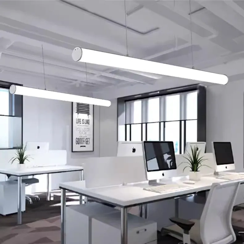 270 Luminescence Circular Led Aluminum Profile 20/30/40Mm Led Channel Diffuser Linear Bar Light Long Strip Pendant Lamp Tubes