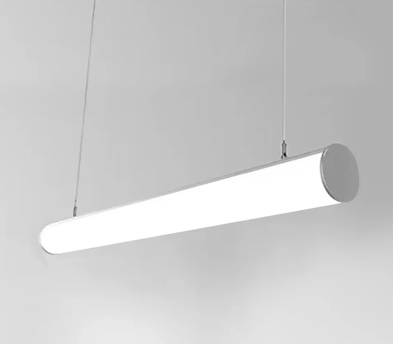 270 Luminescence Circular Led Aluminum Profile 20/30/40Mm Led Channel Diffuser Linear Bar Light Long Strip Pendant Lamp Tubes