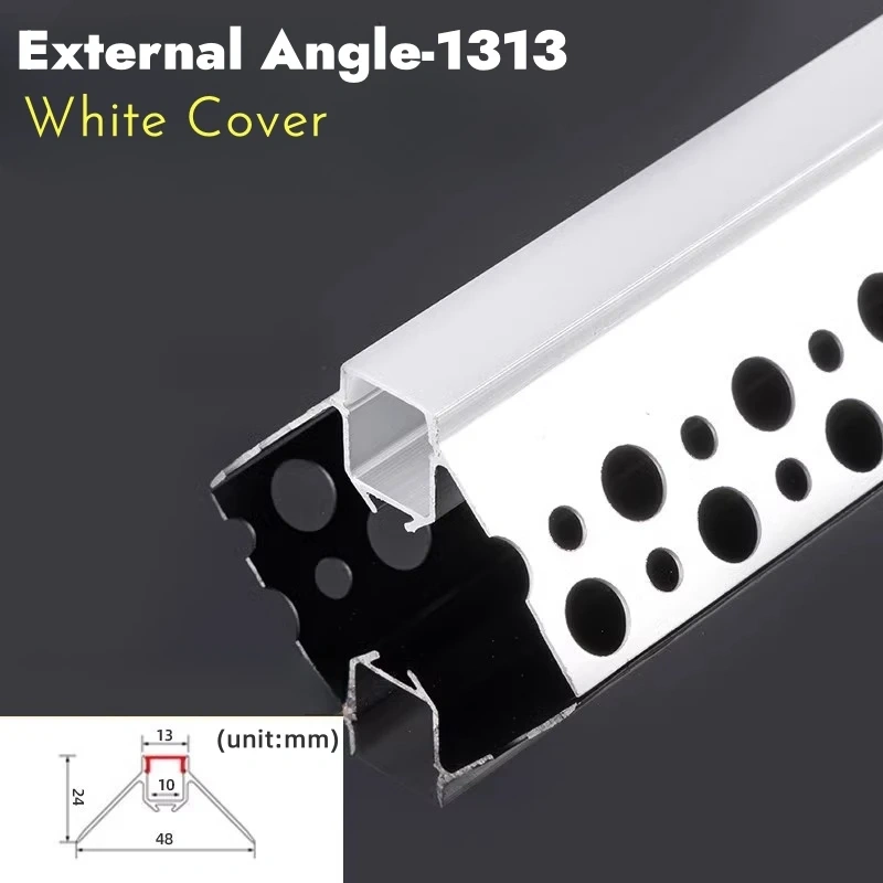 Borderless Ceiling Edge LED Aluminum Profile Recessed Embedded Channel Black Diffuser Wall Floor Stair Bathroom Bar Strip Lights