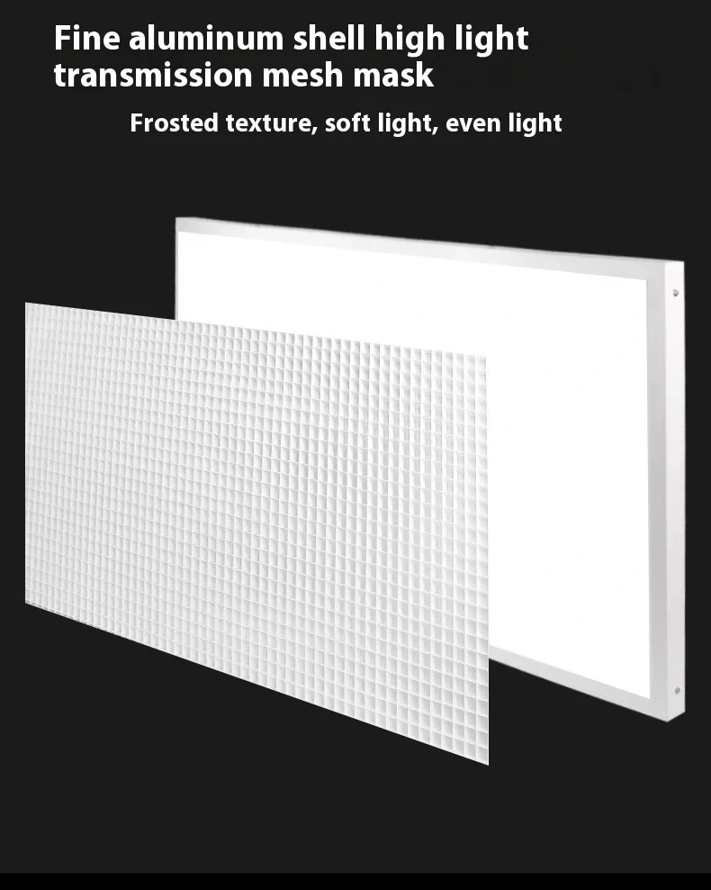 Indoor Badminton Court Light Anti-Glare LED Shadowless Honeycomb Grid Design Ping-Pong Gymnasium Aluminum Material Pendant AR111
