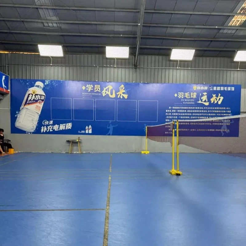 Indoor Badminton Court Light Anti-Glare LED Shadowless Honeycomb Grid Design Ping-Pong Gymnasium Aluminum Material Pendant AR111