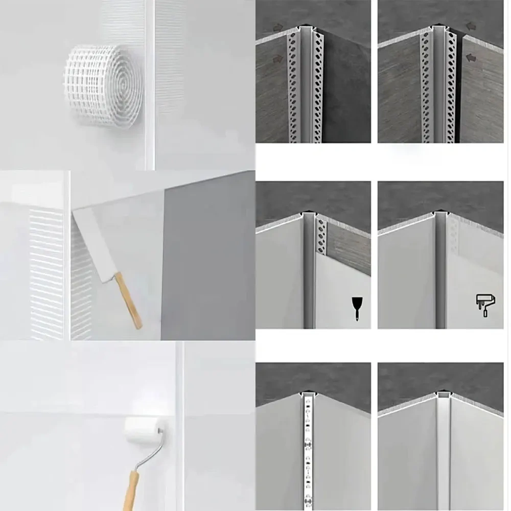 50x22mm 1pcs 0.5m Aluminium LED Strip Light Profile Recessed Mounting Ceiling Wall Decoration DIY Shapes Unleash Creativity