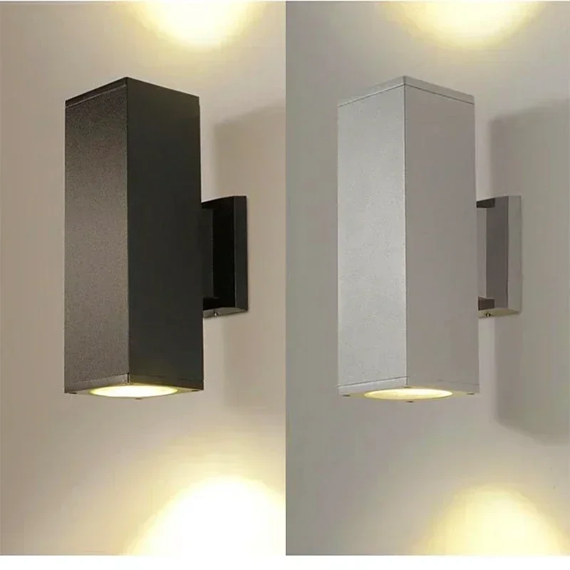 10W 20W Square Outdoor Wall Light Aluminum Waterproof IP65 AC100-240V High CRI Long Life