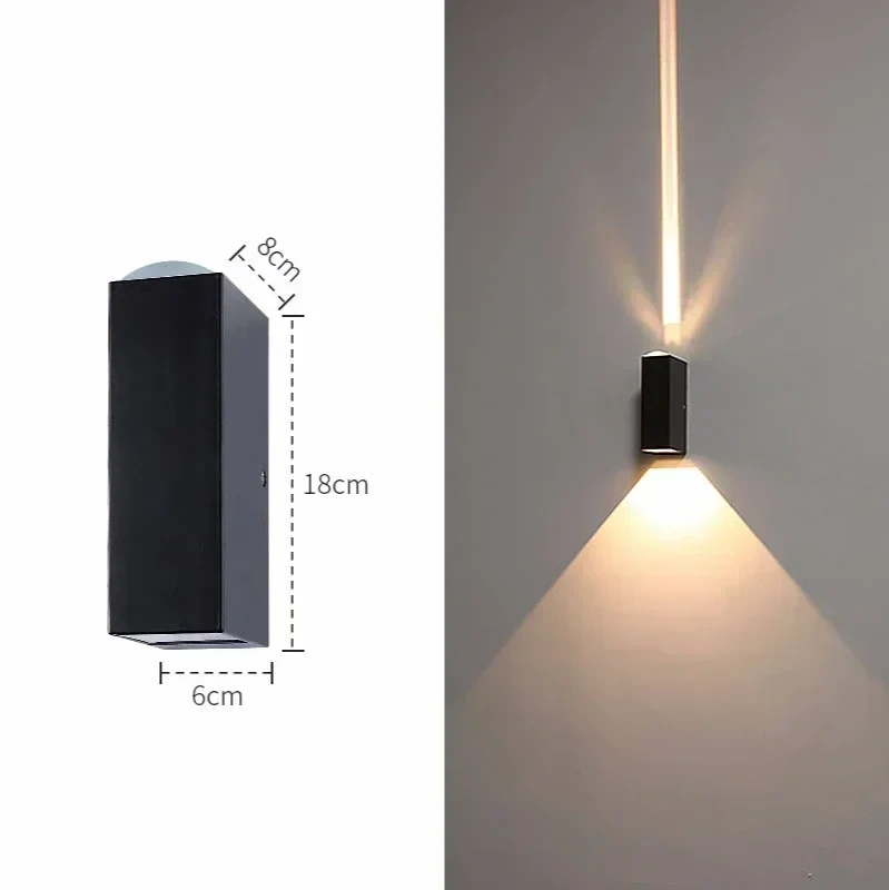 15 Degree Spotlight Outdoor Wall Lamp Waterproof Super Bright High Quality Aluminum Brand Chip Long Life High CRI