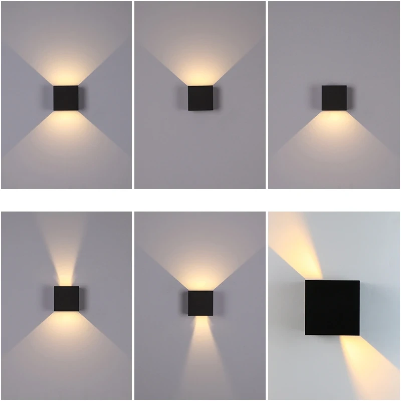 10W LED Wall Light With Motion Sensor Waterproof Outdoor Garden Light Fixture Indoor Corridor stair Lamp Aluminum AC90-260V