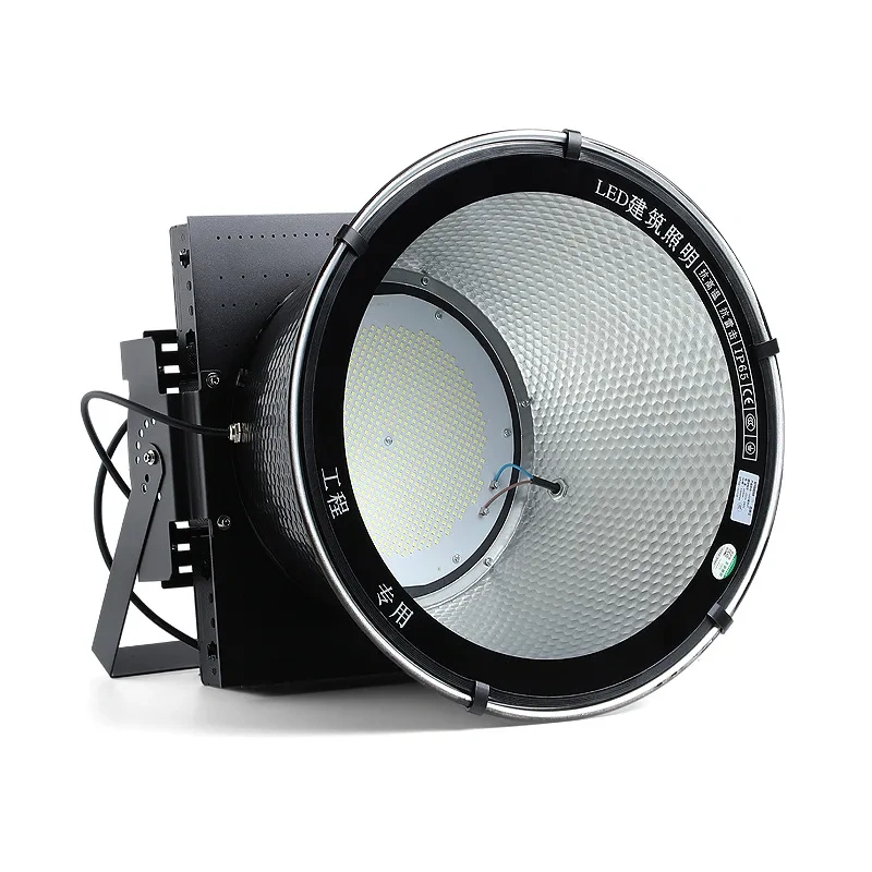 Outdoor Waterproof LED Projection Light 500W 2000W Searchlight for Construction Site Lighting Stadium Tower Pendant
