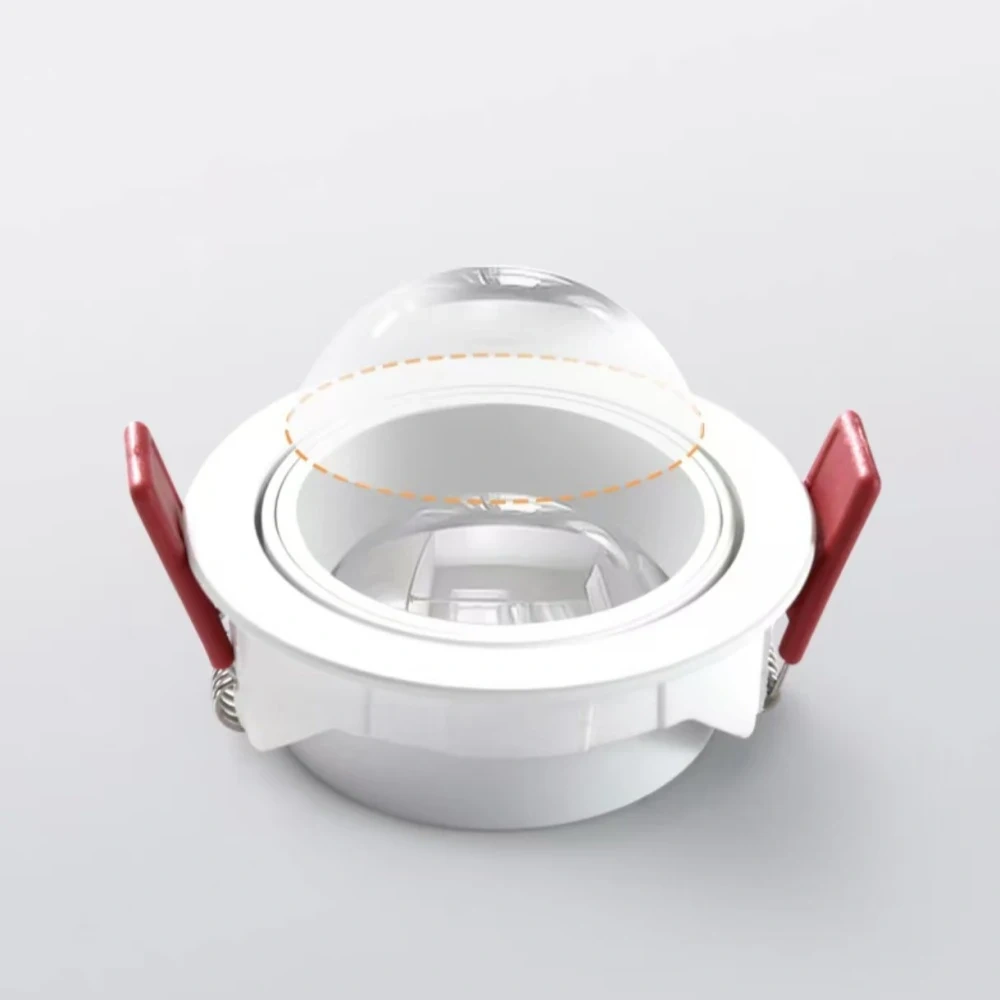 Dimming LED spotlight embedded ceiling light anti glare AC90V-265V room decoration light living room home lighting