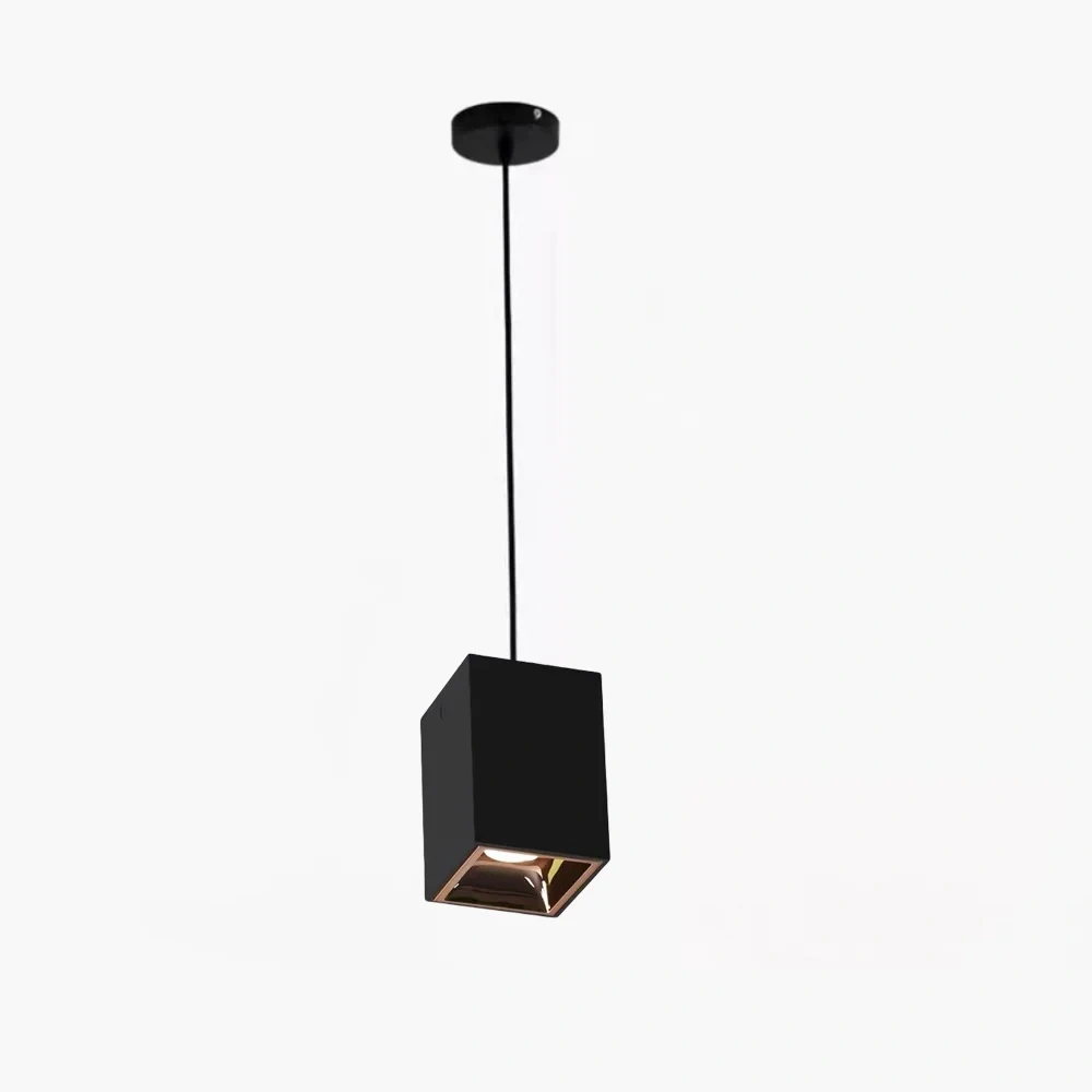 Dimmable 9W/12W Square Surface LED COB Tube Light for Indoor Lighting AC110V/220V Ceiling Mounted Hanging Line Spot without Open