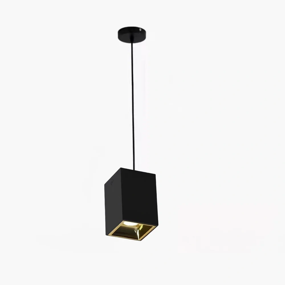 Dimmable 9W/12W Square Surface LED COB Tube Light for Indoor Lighting AC110V/220V Ceiling Mounted Hanging Line Spot without Open