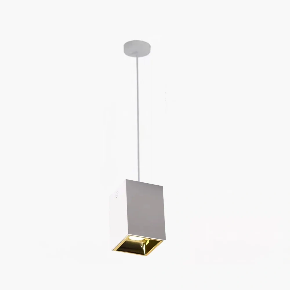 Dimmable 9W/12W Square Surface LED COB Tube Light for Indoor Lighting AC110V/220V Ceiling Mounted Hanging Line Spot without Open