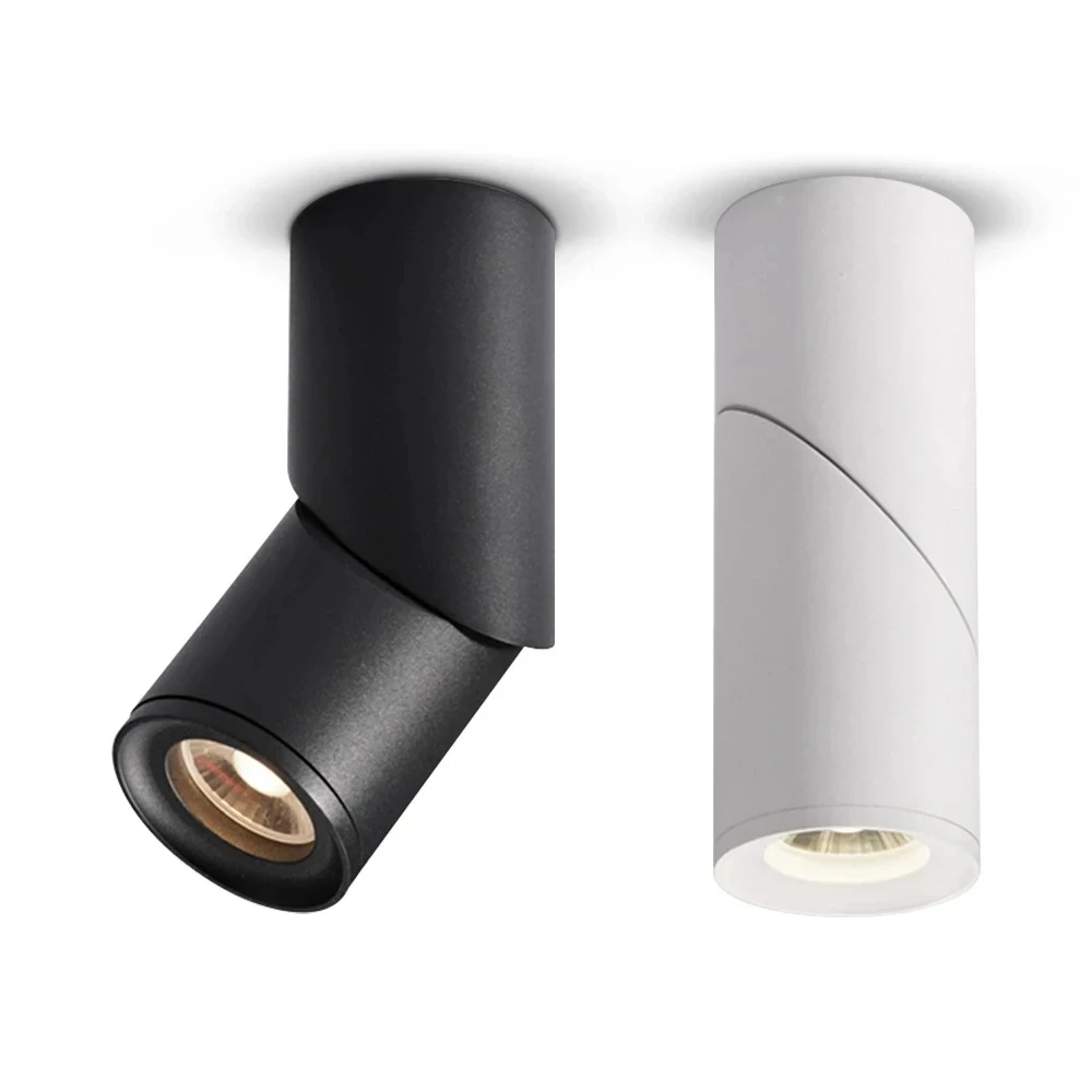 Led Downlights Surface Mounted Rotating Ceiling Spot Lights AC110V 220V  Led Lamp Indoor Room Lighting Bedroom Living Room