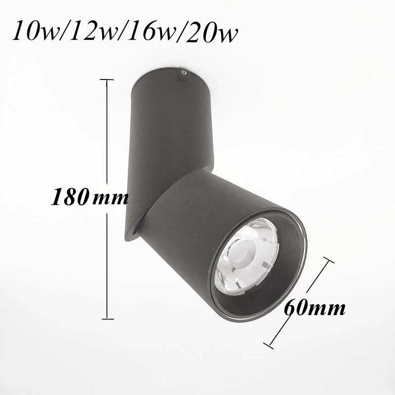 Led Downlights Surface Mounted Rotating Ceiling Spot Lights AC110V 220V  Led Lamp Indoor Room Lighting Bedroom Living Room