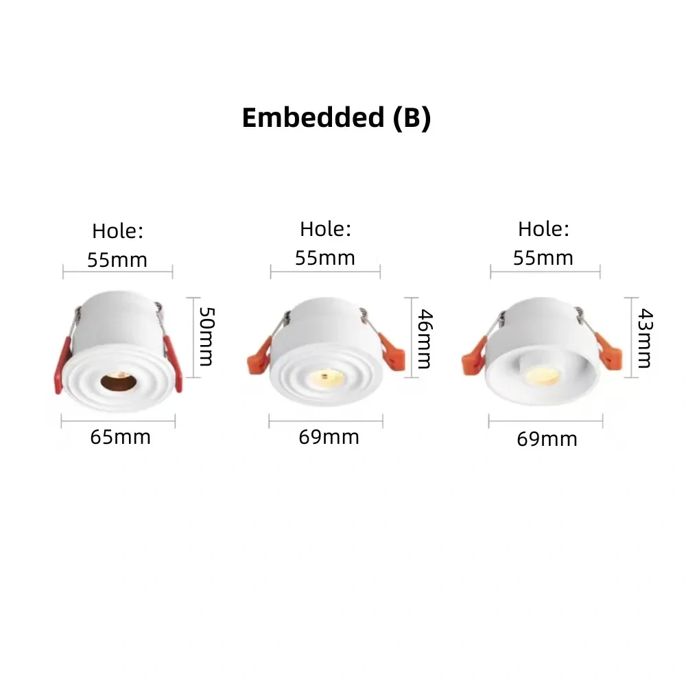 LED Dimming Ceiling Light Room Decoration Light Room Decoration Ceiling Light Atmosphere Light Commercial Spotlight Lighting