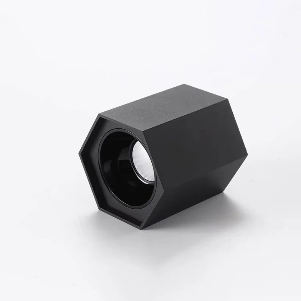 Surface mounted tube light hexagonal ceiling mounted spotlight household LED tube light LED surface mounted spotlight