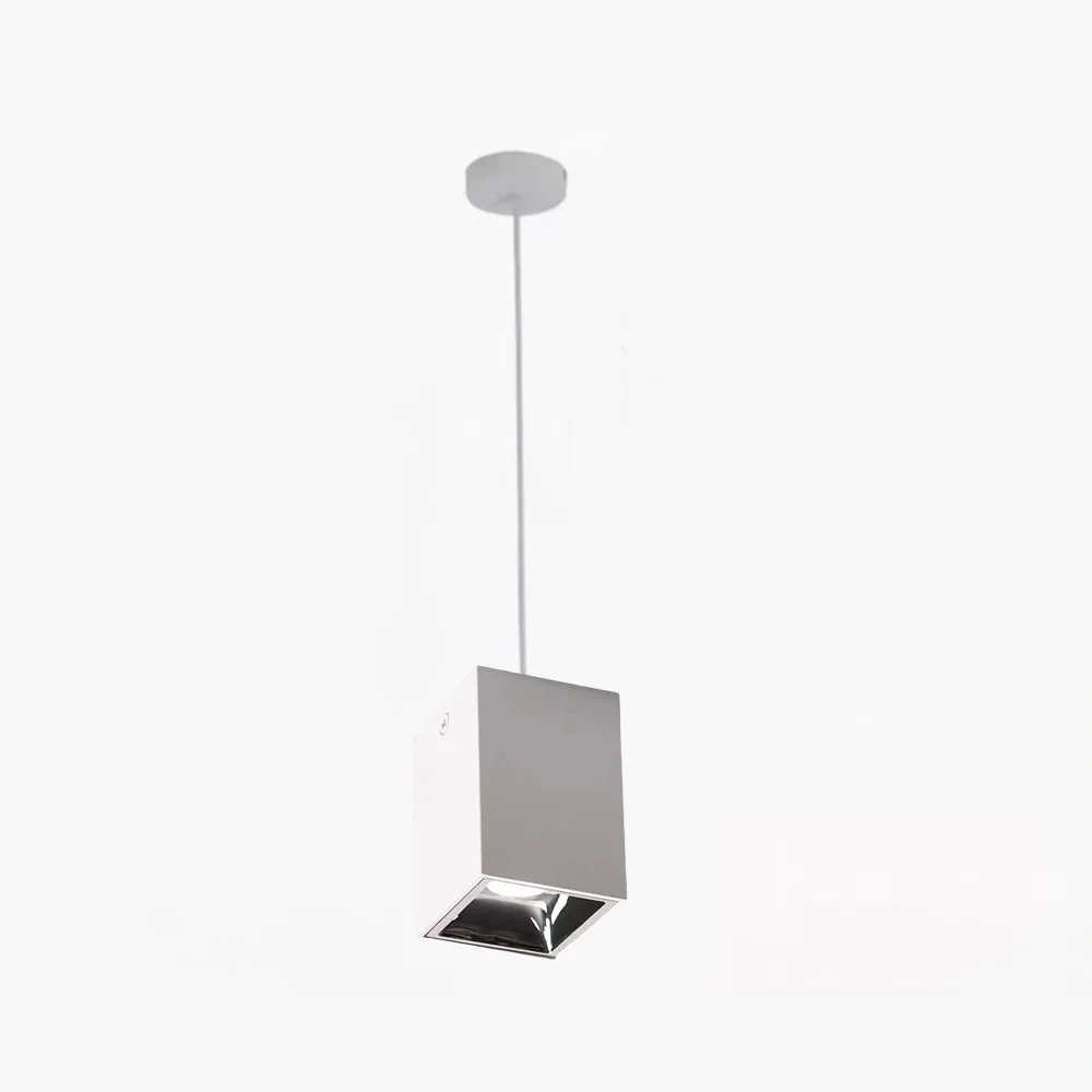 Dimmable 9W/12W Square Surface LED COB Tube Light for Indoor Lighting AC110V/220V Ceiling Mounted Hanging Line Spot without Open