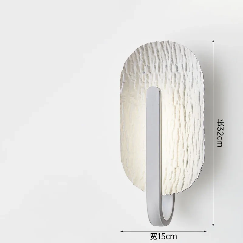 Bedside Wall lamp Leaf lamps bedroom, living room, background wall, corridor Atmosphere Wall light