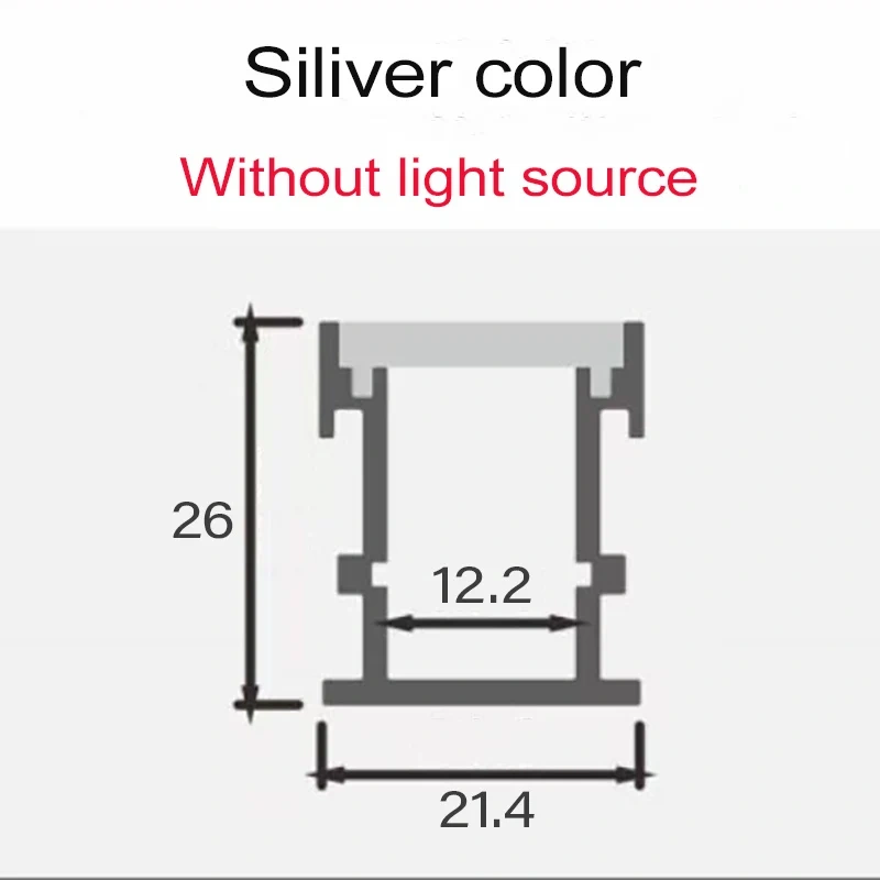 Led Aluminum Profile Recessed In The Floor Led Profile Aluminum Fixture Channel For Led Strip Lighting