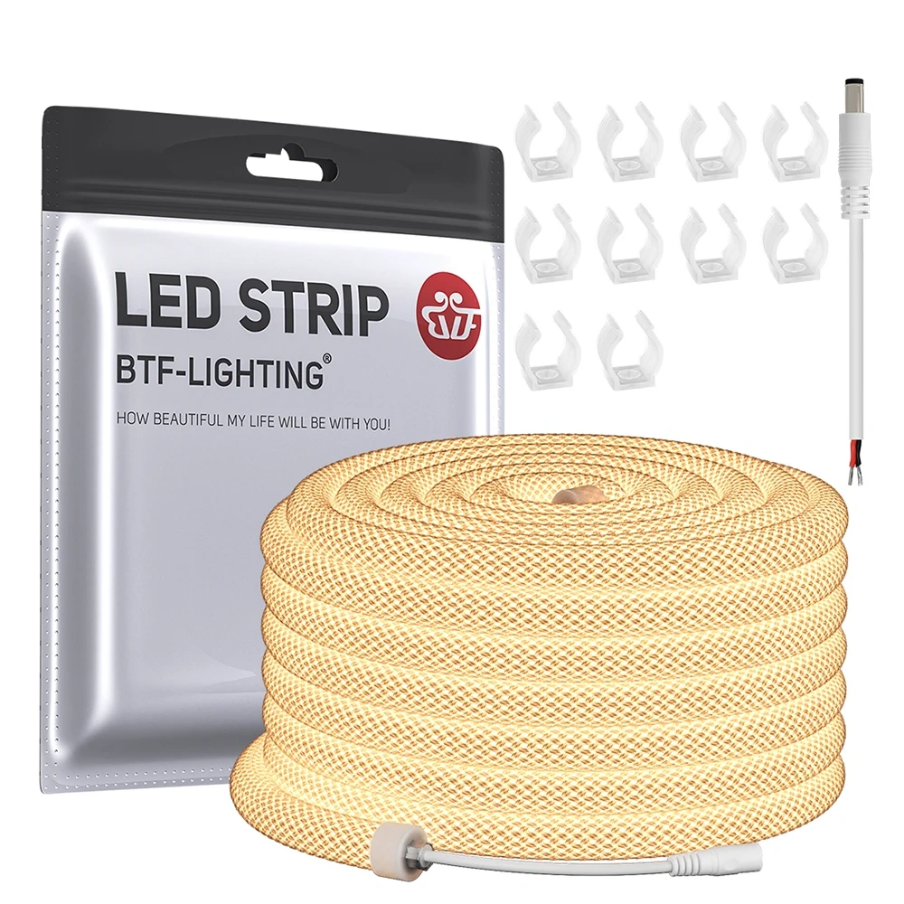 5M 360 Degree Round Reticulate Neon Tube Dim LED Strip Light DC24V Cool Nature Warm White High Density Flexible 240 Leds/m IP67